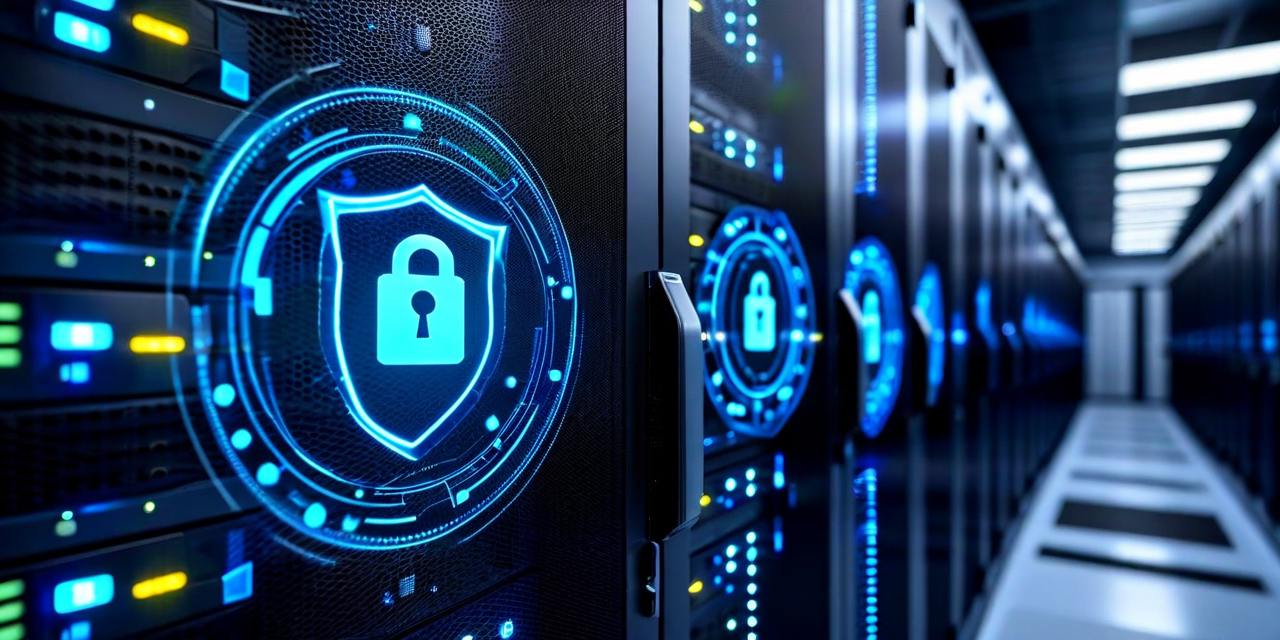 IT security professional reviewing dashboard