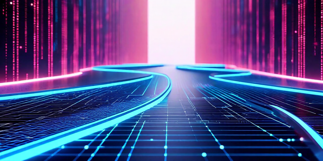 Two diverging paths - metaphor for tech choices